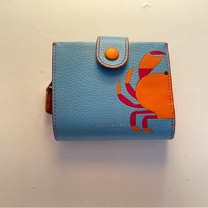 Tory Burch crab embellished wallet